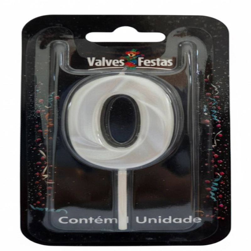 Vela Valves Mini 3d Metalizada Perola N.0