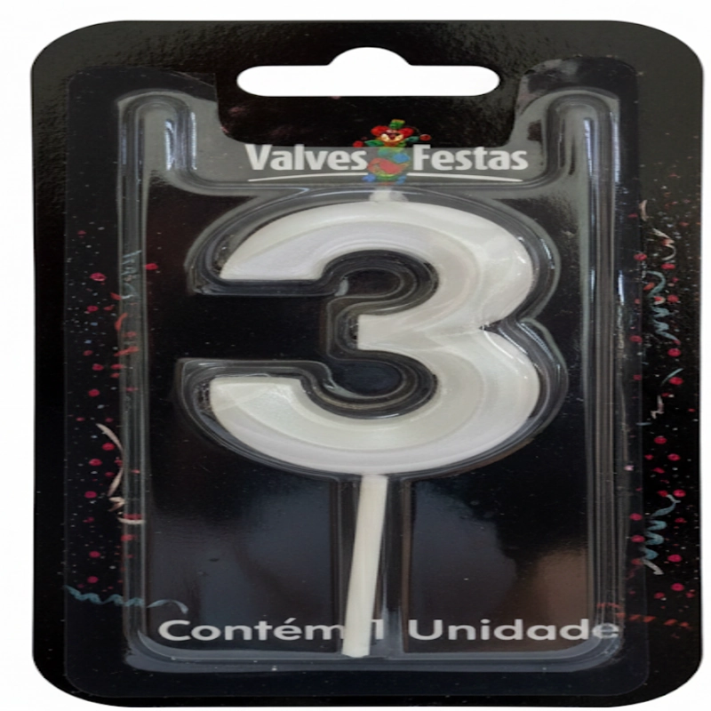 Vela Valves Metalizada Rosa N3