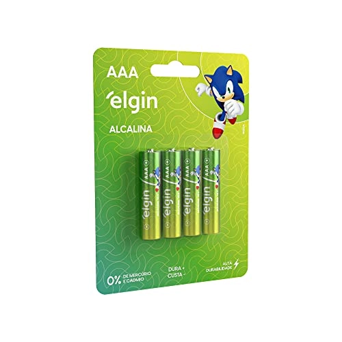 Pilha Alcalina Lr03 Aaa Cart 4und Elgi