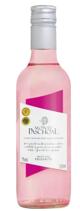 Vinho Monte Paschoal Frisante 250ml Rose