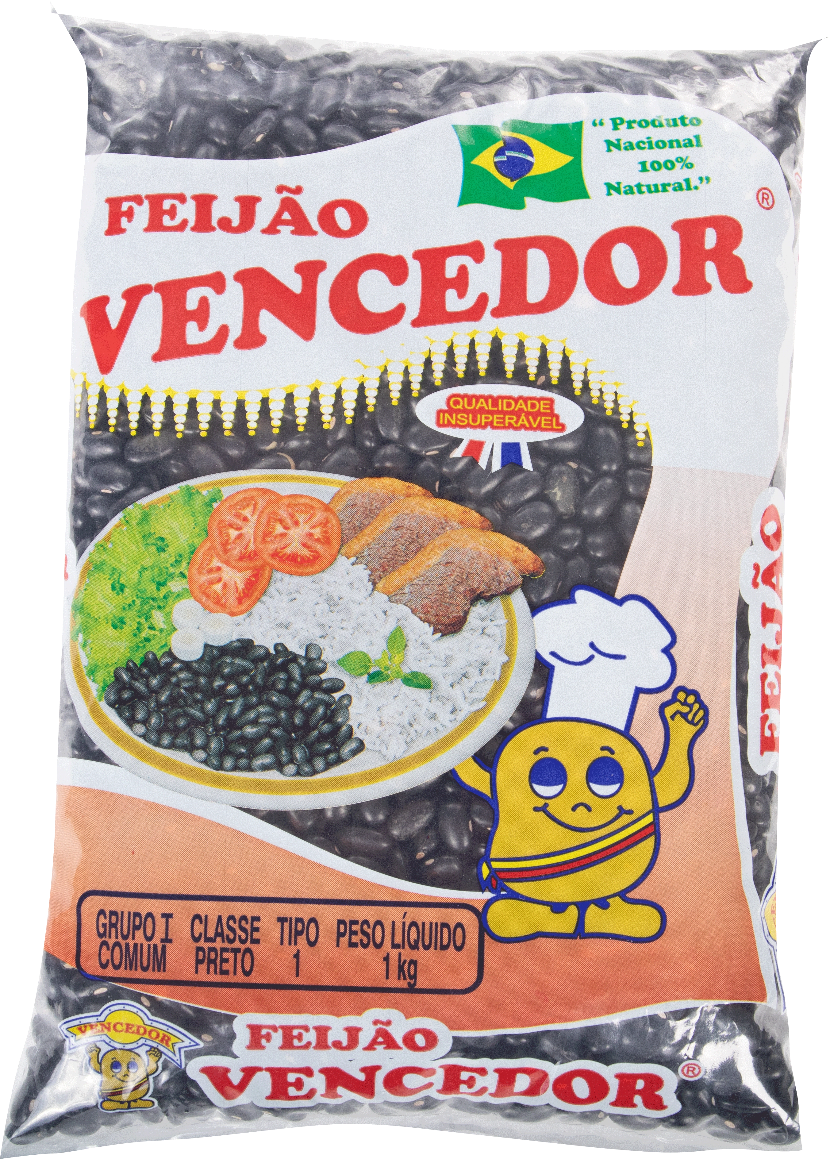 Feijao Preto Vencedor 1kg