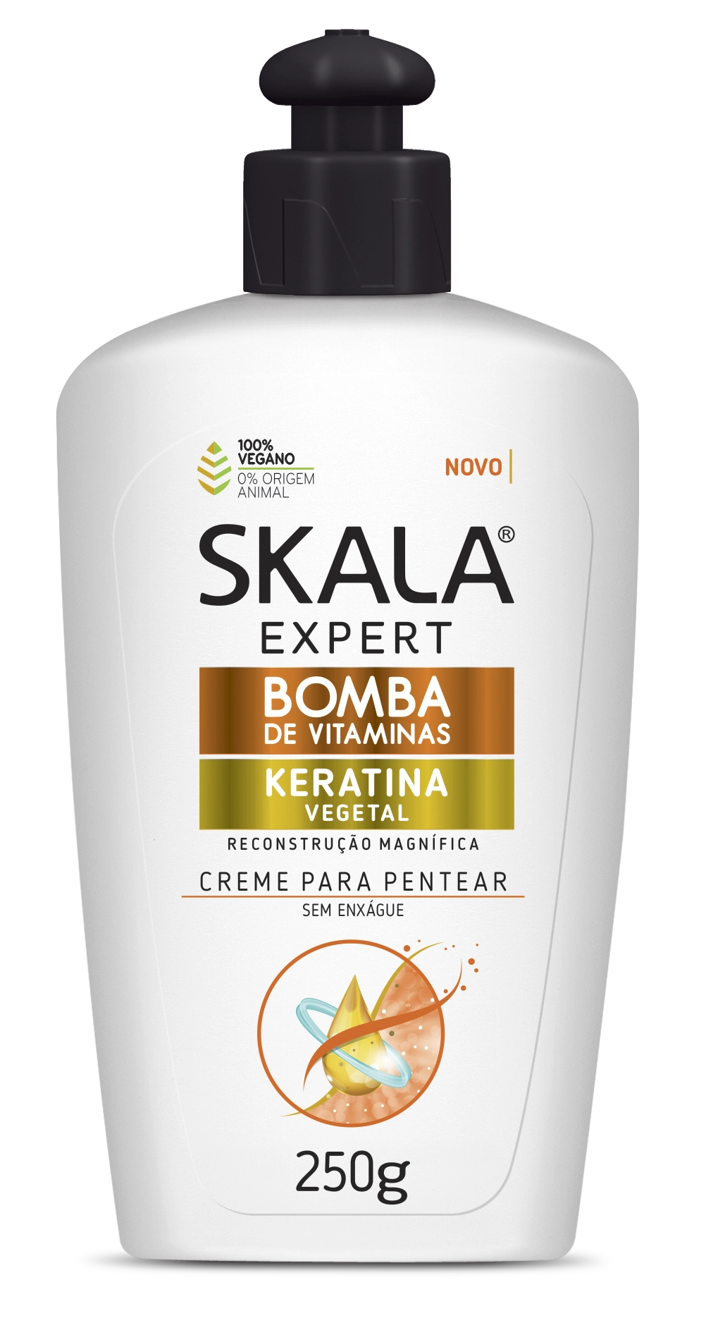 Creme Pentear Skala Keratina