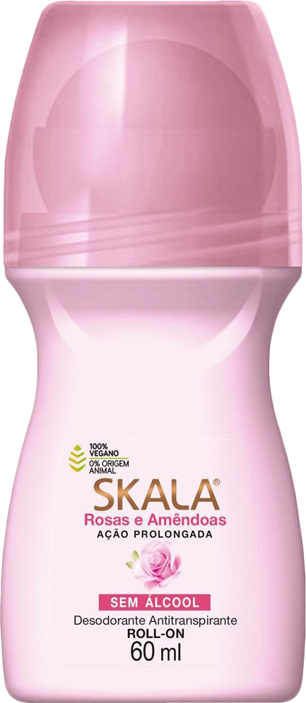 Desodorante Skala Rollon Rosas Amendoas