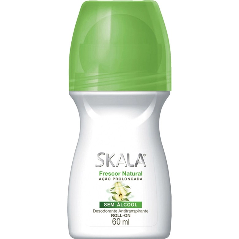 Desodorante Roll On Skala 60ml Feminino Frescor Natural Unit