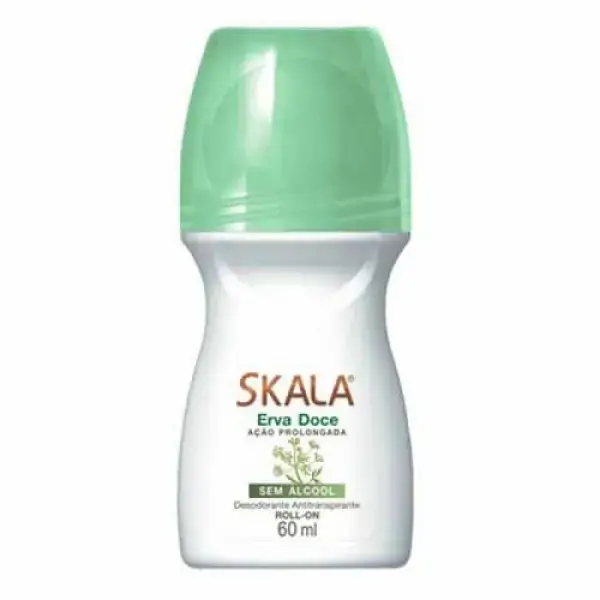 Desodorante Roll On Skala 60ml Erva Doce Unit