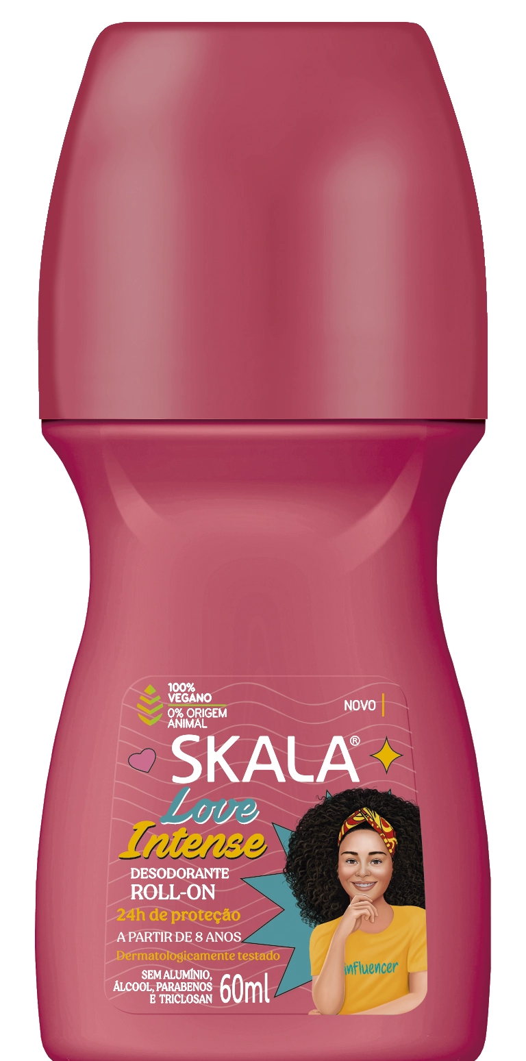 Desodorante Roll On Skala 60ml Love Intense Unit