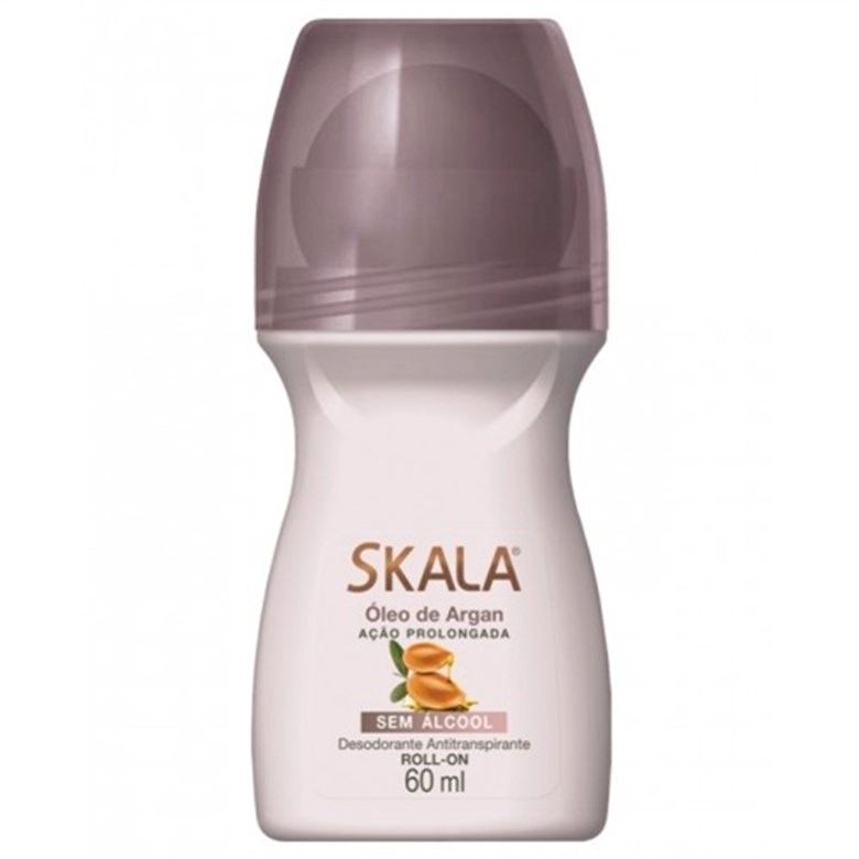 Desodorante Roll On Skala 60ml óleo Argan Unit