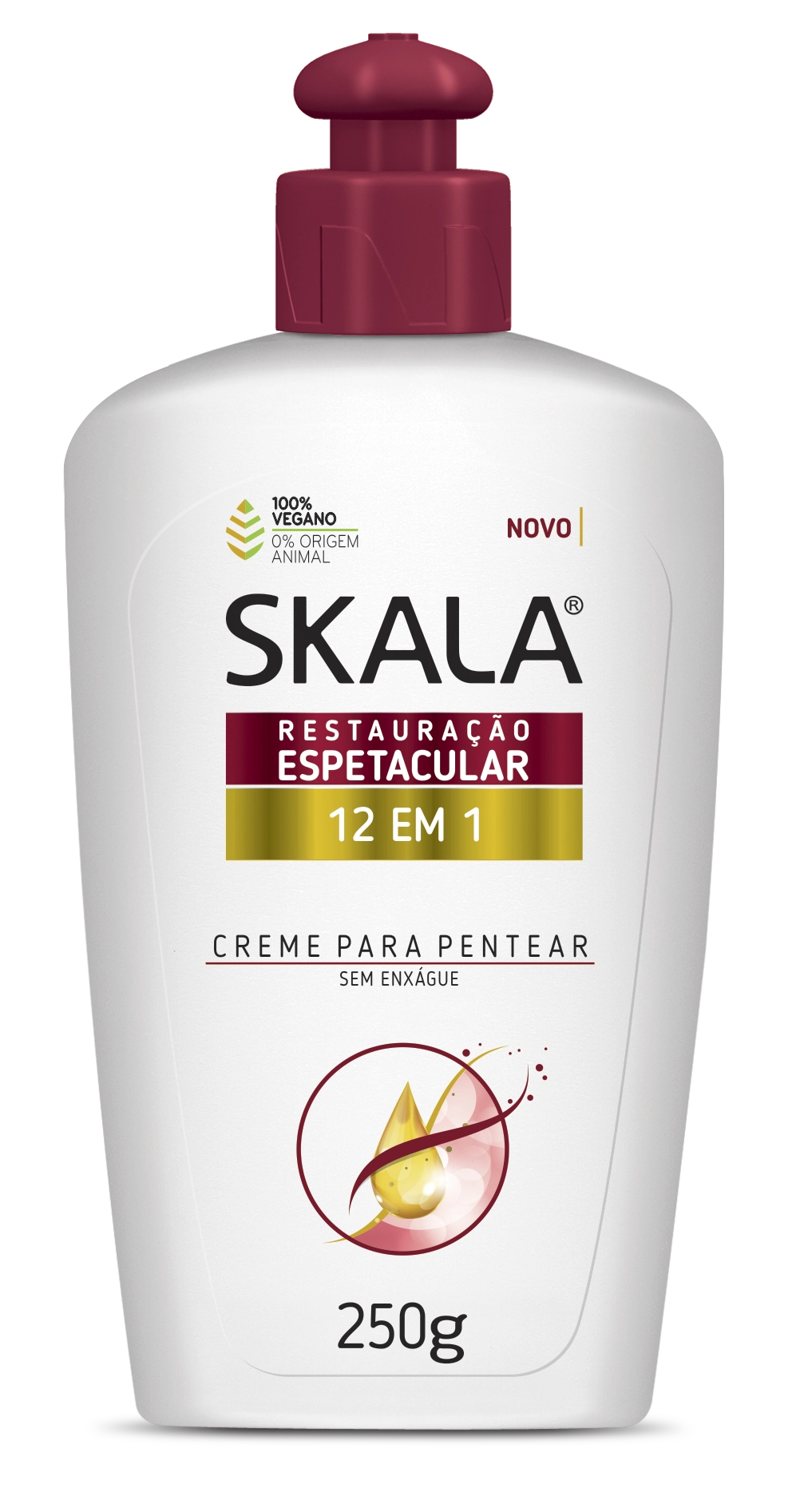 Creme P/p Skala Restauracao 12 Em 1