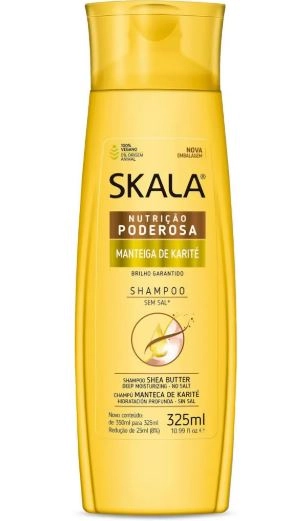 Shampoo Skala 325ml Manteiga De Karite