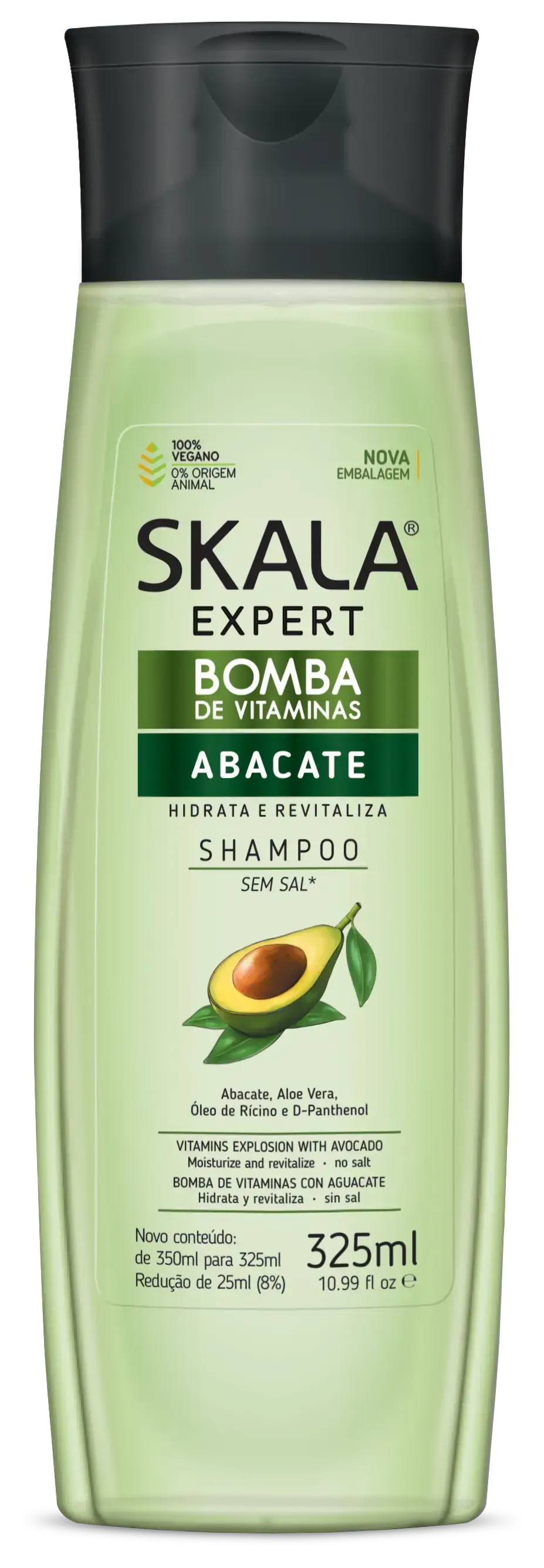 Shampoo Skala 325ml Bomba De Abacate
