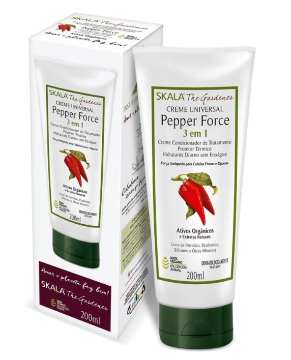 Creme Trat Skala Pepper Force 200ml