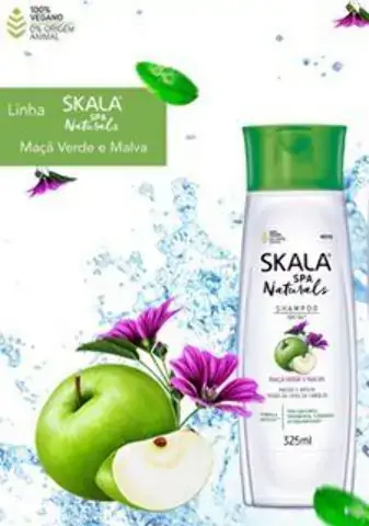 Shampoo Skala 325ml Maca Verde E Malva