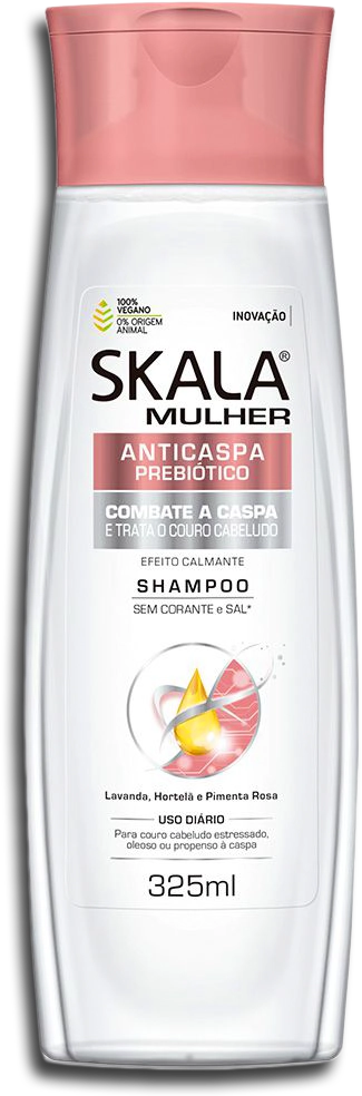 Sh Skala 325ml Anticaspa Prob Mulher
