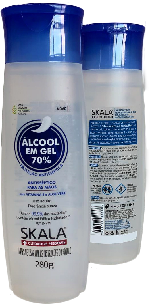 Gel Antisseptico P/maos Skala 280g