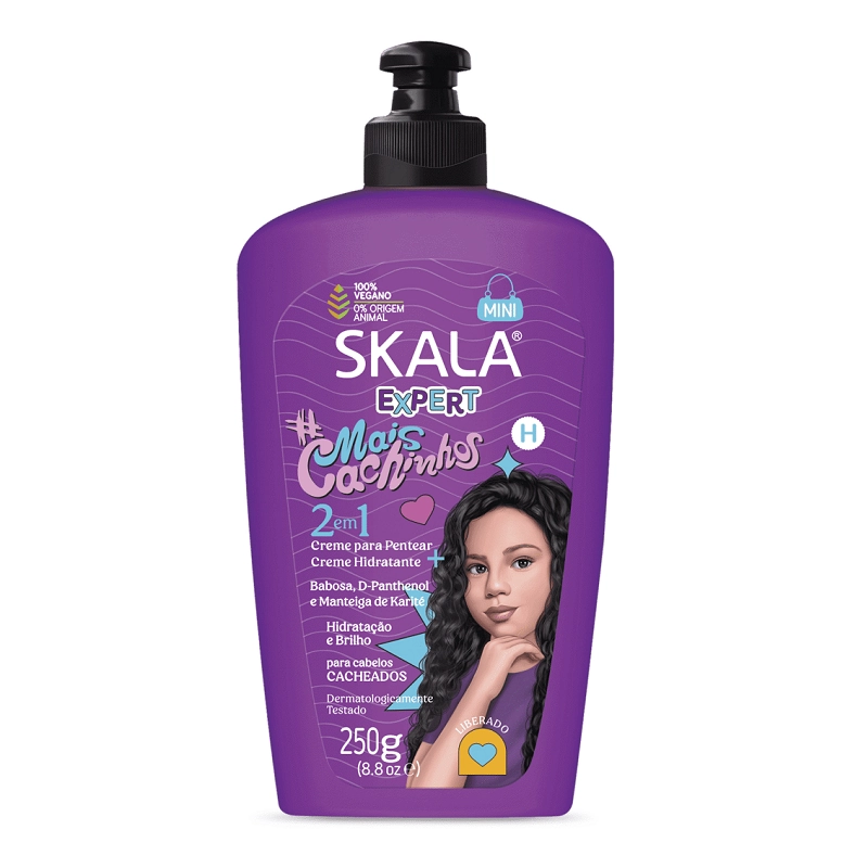 Cr Pent Skala 2em1 250gr Mais Cachinhos