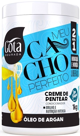 Cr Pent Gota Dourada Oleo De Argan 1k