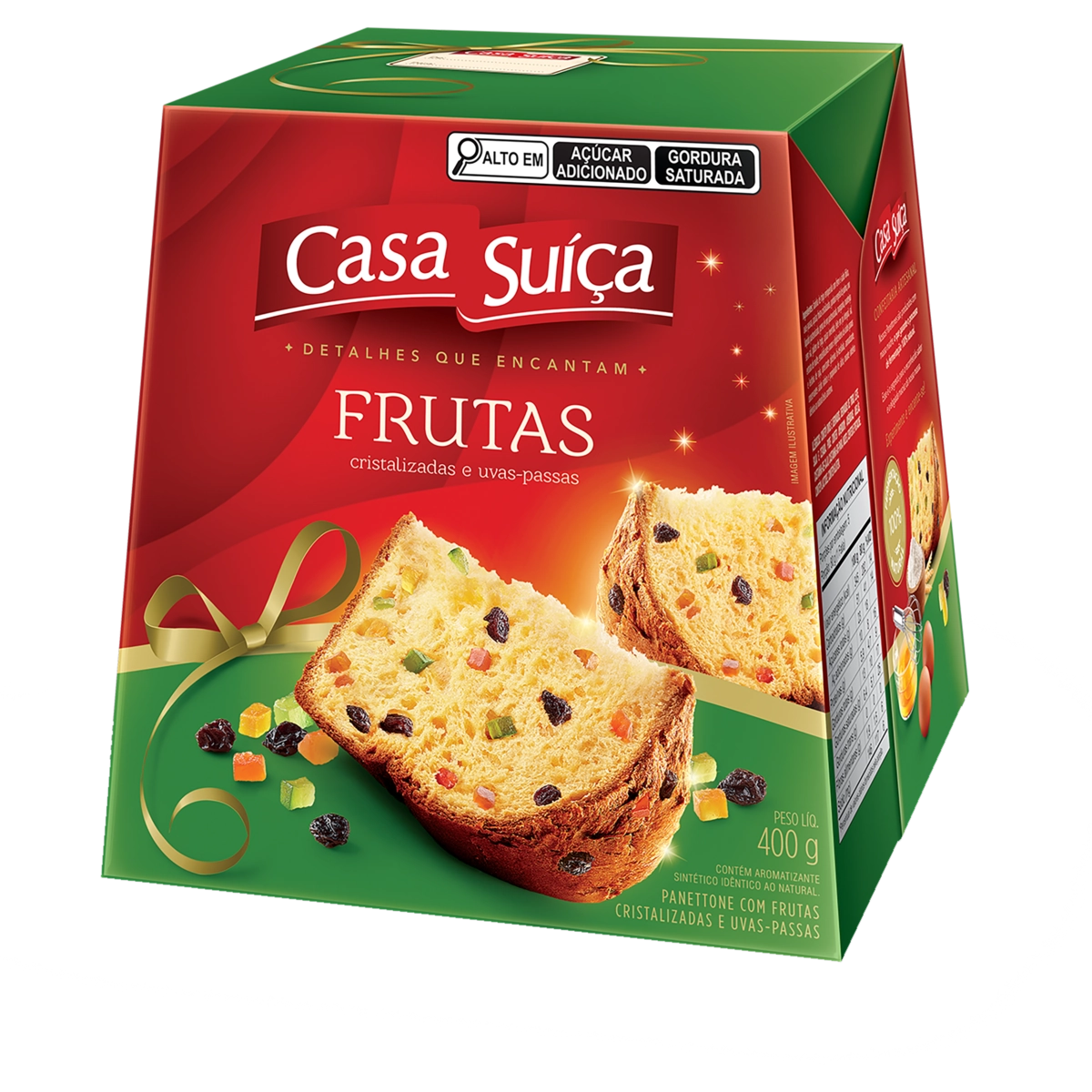 Panettone Casa Suíça Tradicional