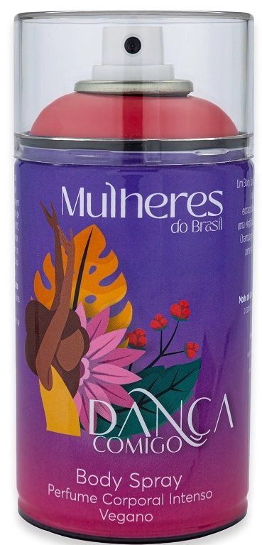 Perfume Corporal Intenso Dança Comigo Mulheres Do Brasil 250ml