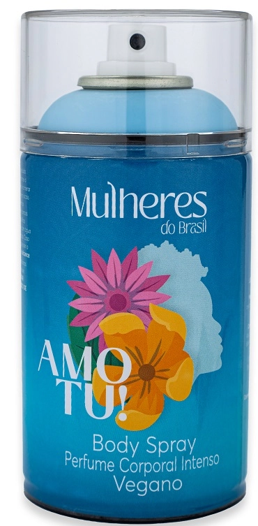Des Aero Mulheres Do Brasil 250ml Amo Tu Vegano