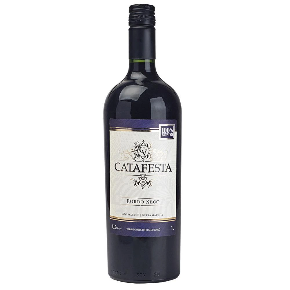 Vinho Catafesta 1l Bordo Tinto Seco