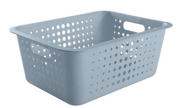 Cesta Organizadora G Azul Glacial Co450azgf Martiplast