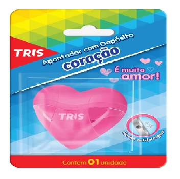 Apontador Dep Coracao Tris