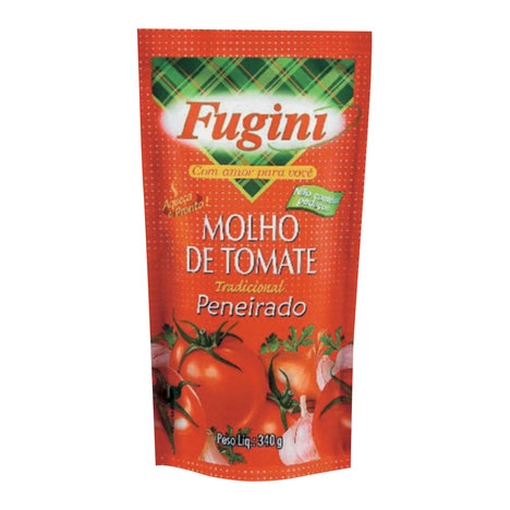 Molho De Tomate Peneirado Fugini Sachê 300g
