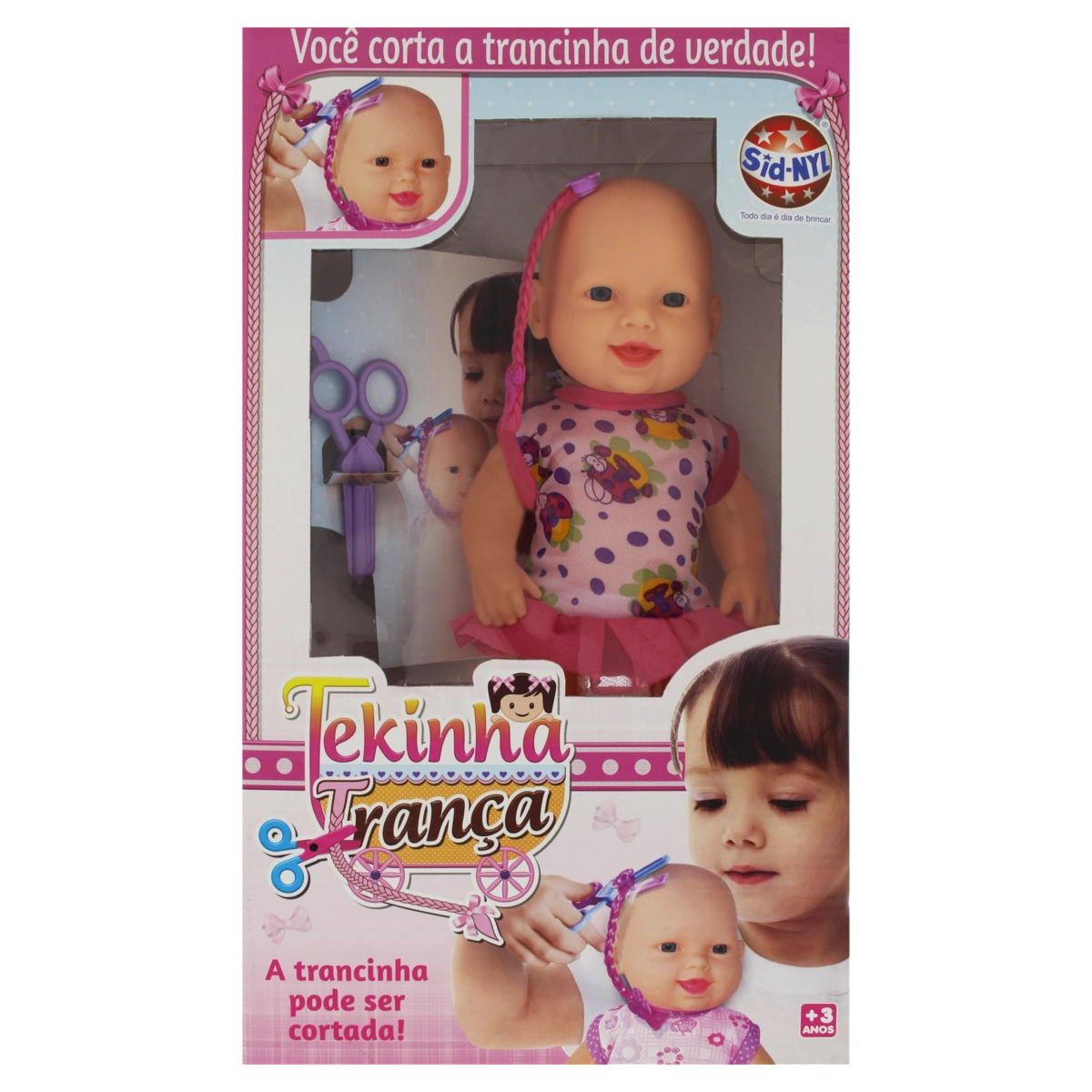 Boneca Tekinha Trança Sid Nyl