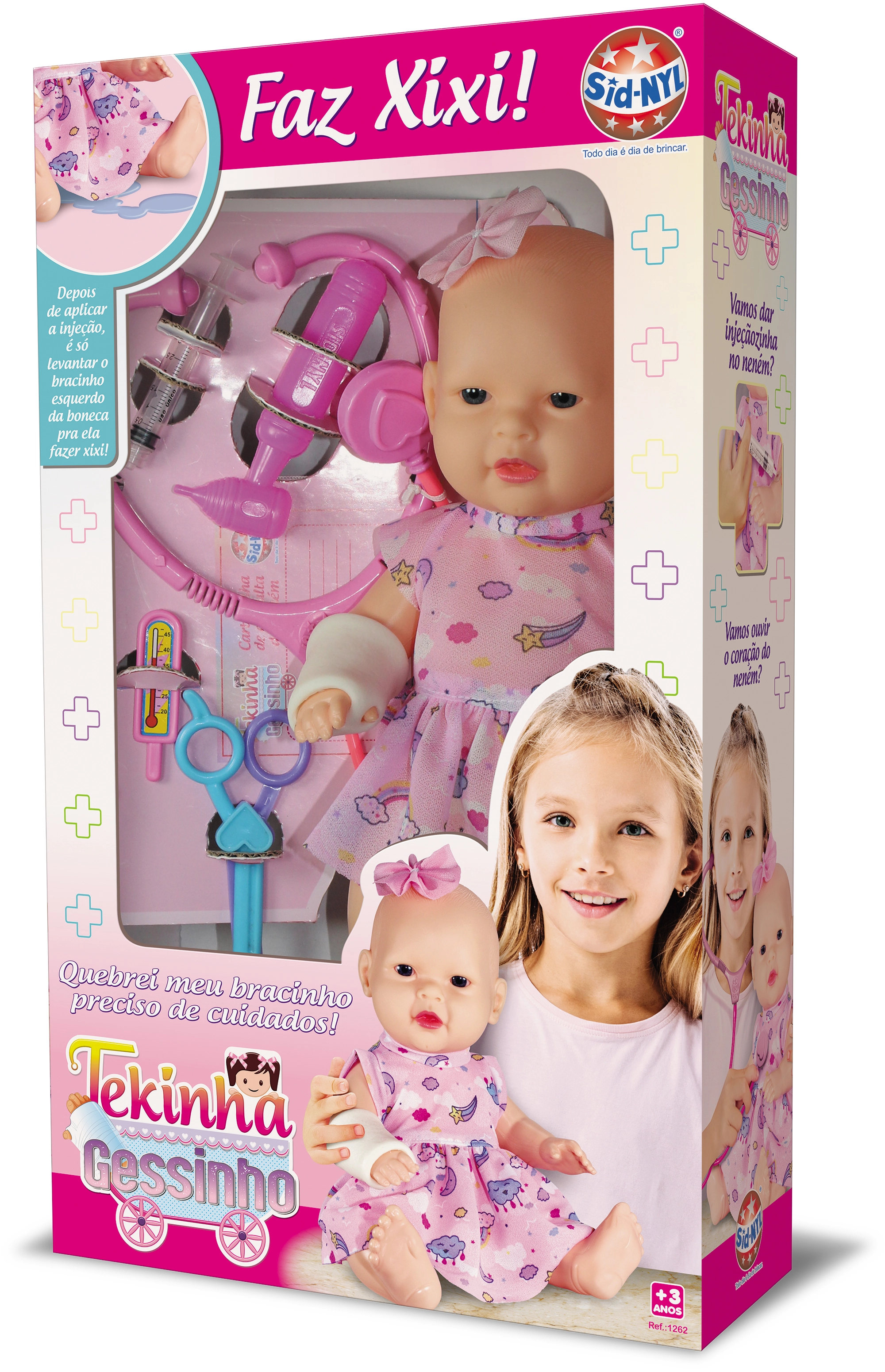 Boneca Tekinha Gessinho