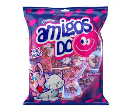 Pirulito Simonetto 200gr Amigos Do Coracao
