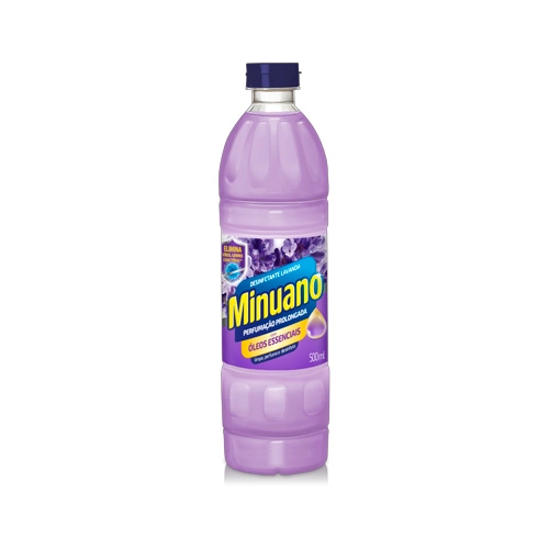 Desinfetante Uso Geral Lavanda Minuano Frasco 500ml