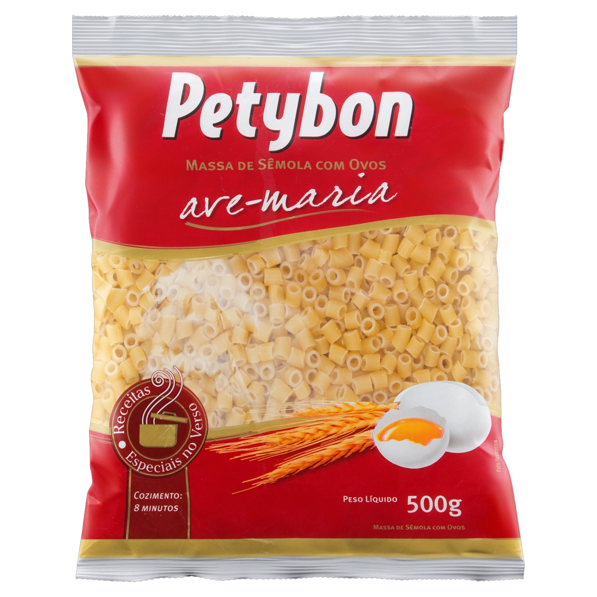 Mac C/ovos Petybon 500gr Ave Maria