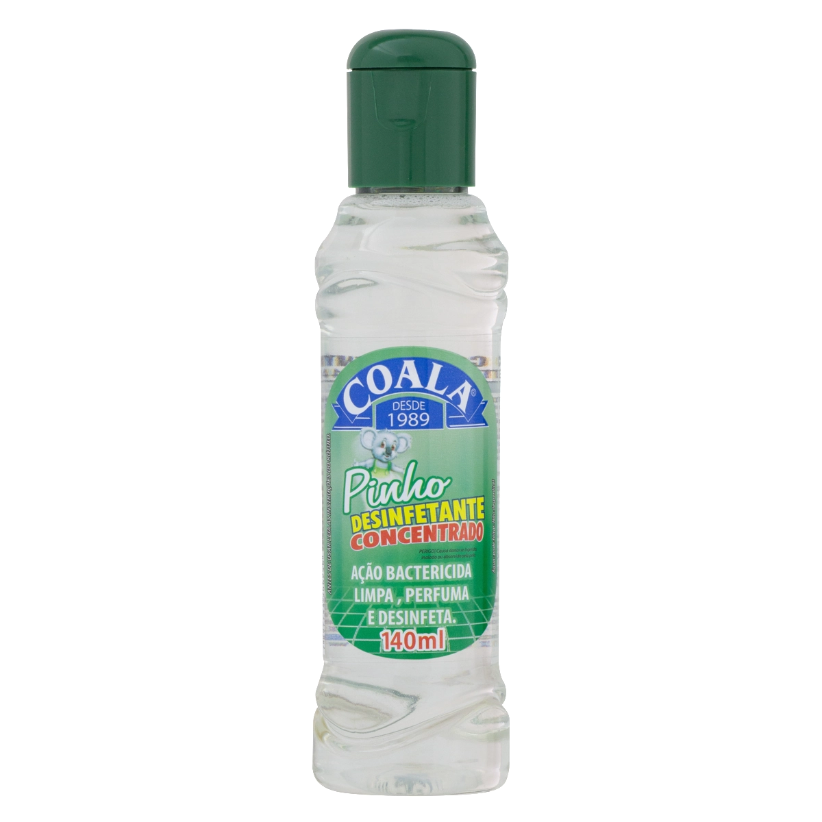 Desinfetante Uso Geral Concentrado Pinho Coala Frasco 140ml