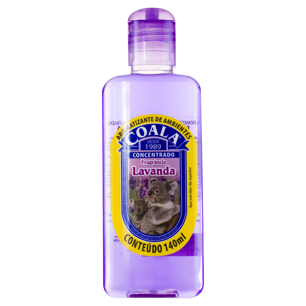 Aromatizante De Ambiente Concentrado Lavanda Coala Frasco 140ml