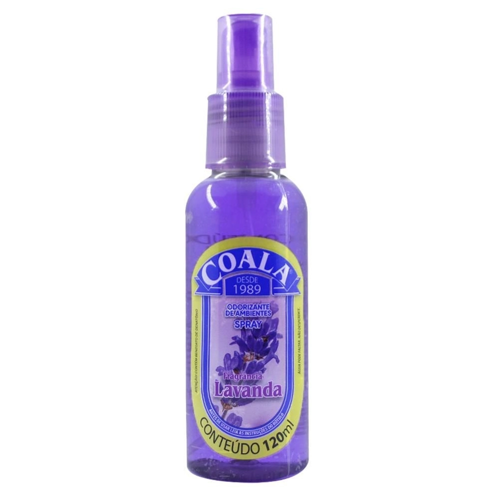 Odorizador De Ambiente Spray Lavanda Coala Frasco 120ml