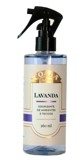 Odorizador De Ambiente E Tecido Lavanda Coala Home Frasco 260ml Borrifador