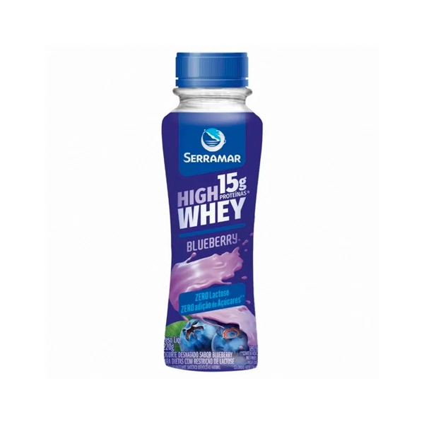 Iogurte High Whey Gf Serramar 220g Blueberry