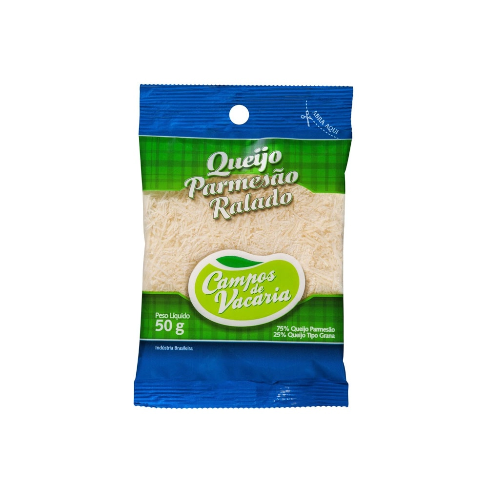 Queijo Campos De Vacaria Ralado 50g Parmesao