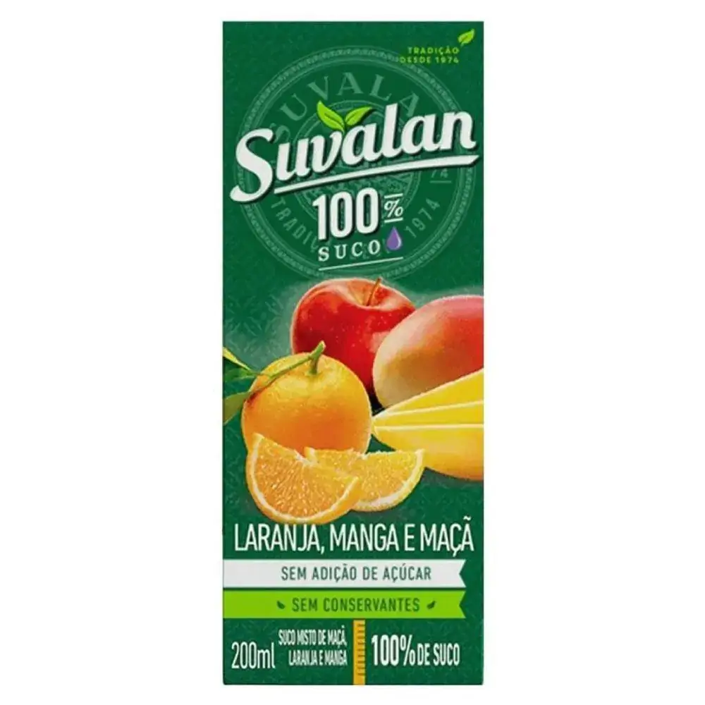 Suco Suvalan S/acucar Mix Frutas