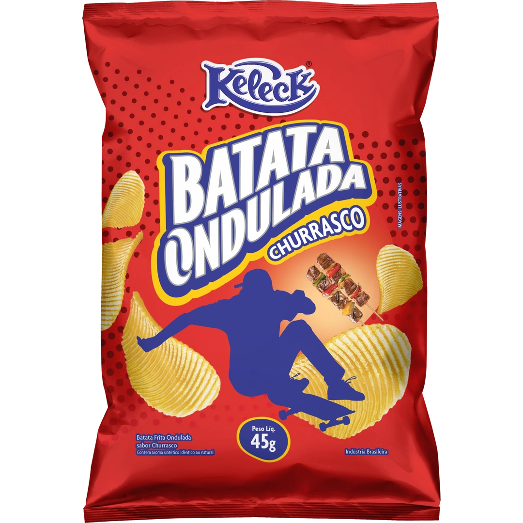 Batata Keleck 45g Churrasco