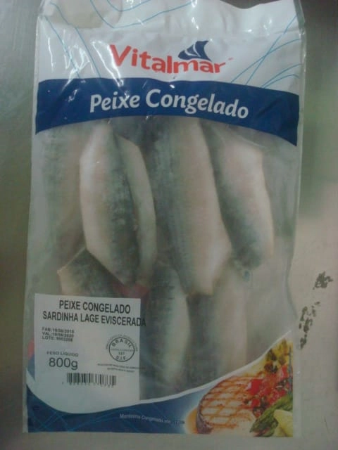 Sardinha Vitalmar Eviscerada 800g