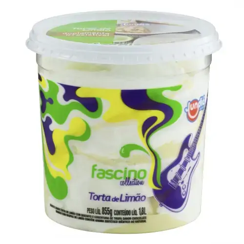 Sorvete Torta De Limão Jundiá Fascino Collection Pote 1,5l