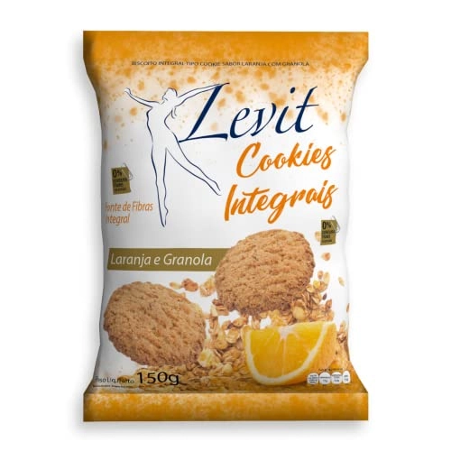 Bisc.cookies Levit 150g Laranja/granola