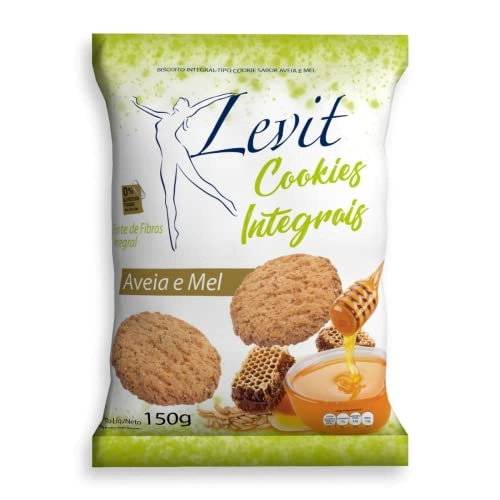 Bisc.cookies Levit 150g Aveia/mel