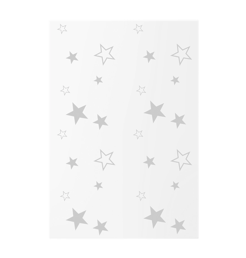 Sacos Dec Estrela Prata 11x20 C50 Un
