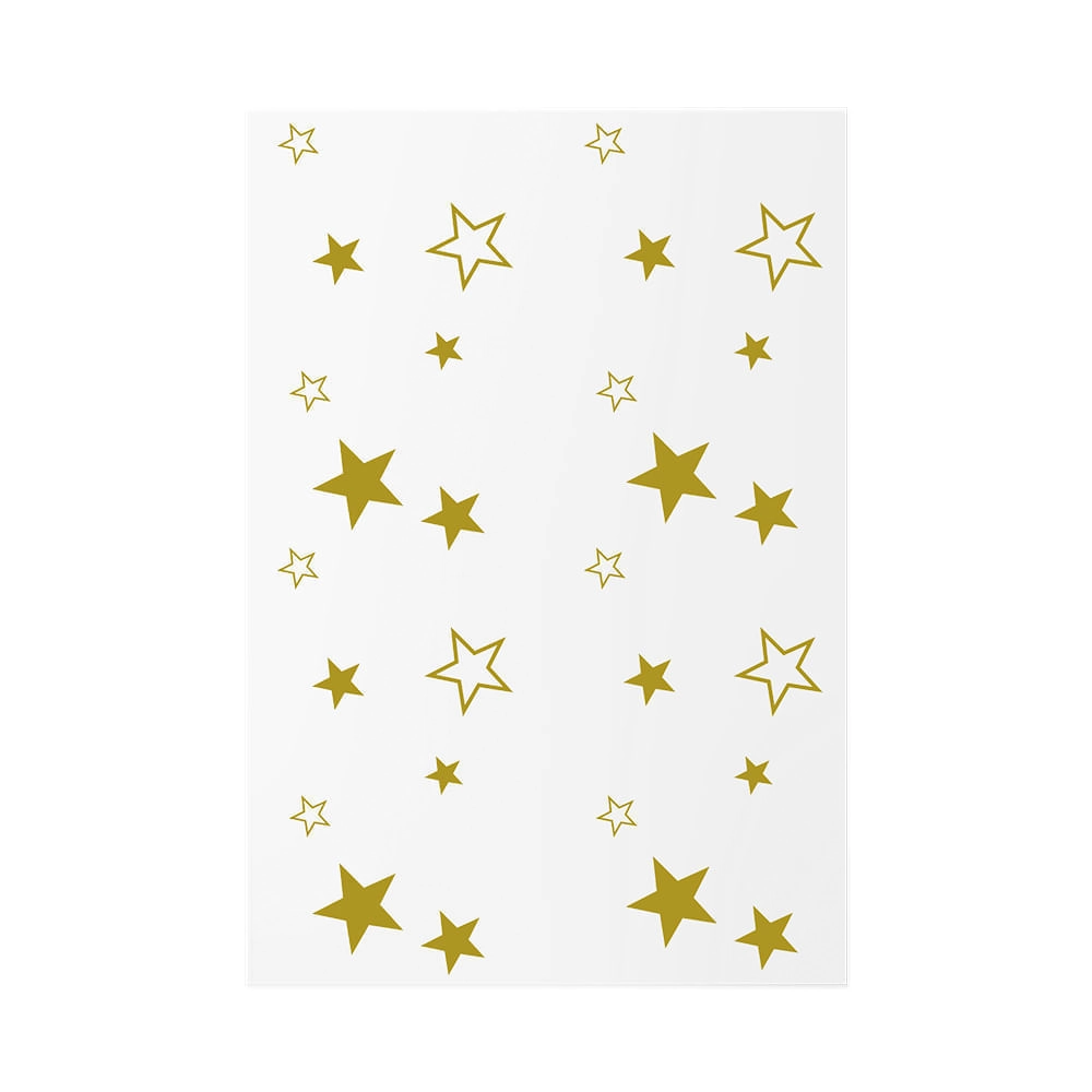 Sacos Dec Estrela Ouro 11x20 C/50 Un Un