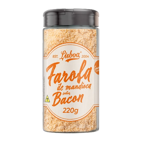Farofa Temperada Lisboa 220gr Bacon