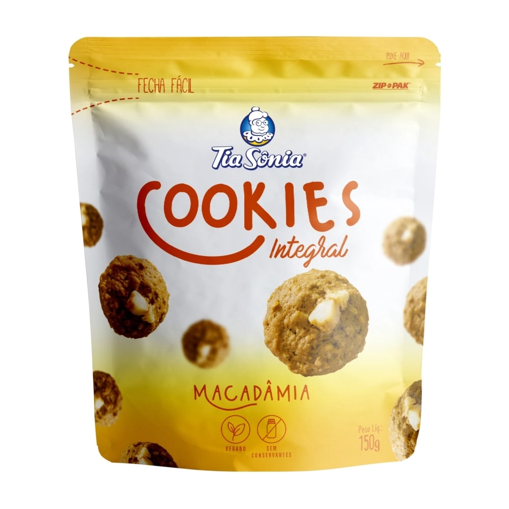 Bisc.cookies Integral Tia Sonia 150g Macadamia