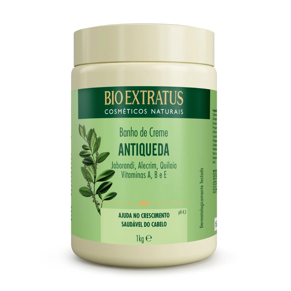 Banho De Creme Bio Extratus Antiqueda 1kg