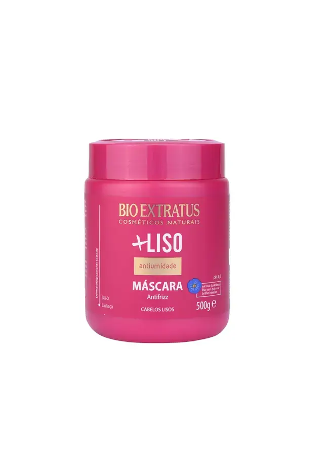 Máscara Bio Extratus Liso Antiumidade 500g